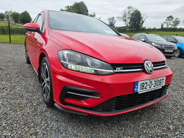 Volkswagen Golf Hatchback, Petrol, 2018, Red