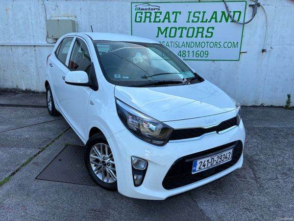Kia Picanto Hatchback, Petrol, 2024, White