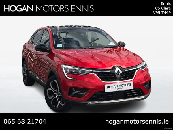 Renault Arkana Hatchback, Petrol, 2022, Red