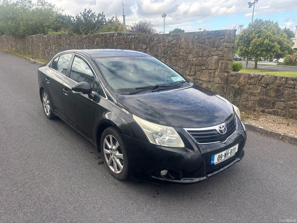 Toyota Avensis Saloon, Diesel, 2009, Black