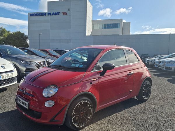 Fiat 500 Hatchback, Petrol, 2015, Red