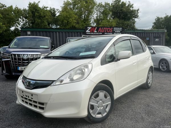 Honda Fit Hatchback, Petrol Hybrid, 2012, White