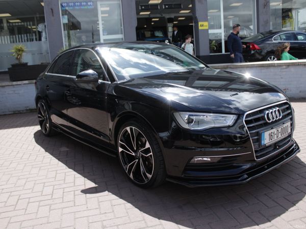 Audi A3 Saloon, Petrol, 2016, Black