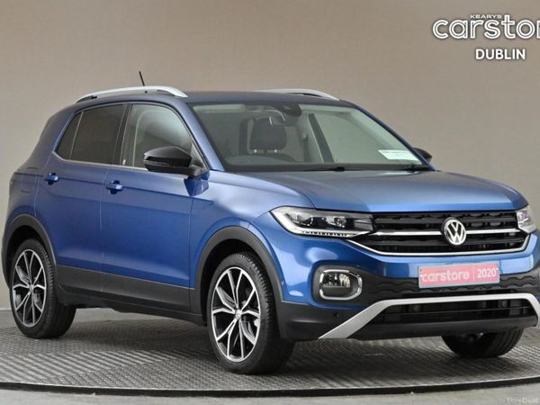 Volkswagen T-Cross SUV, Petrol, 2020, Blue