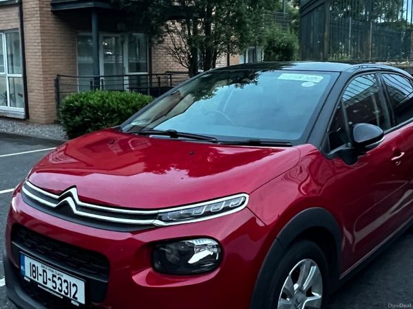 Citroen C3 Hatchback, Petrol, 2018, Red