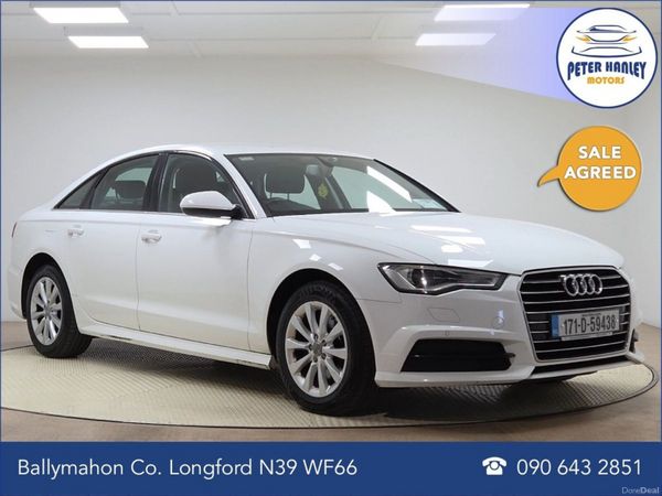 Audi A6 Saloon, Diesel, 2017, White