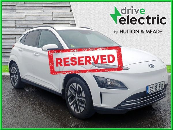 Hyundai KONA SUV, Electric, 2022, White