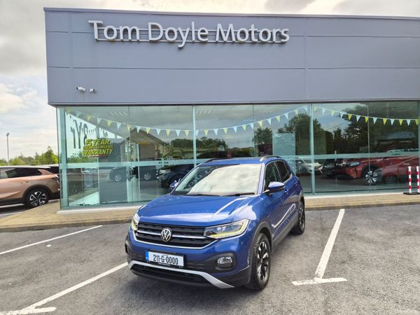 Volkswagen T-Cross SUV, Petrol, 2021, Blue