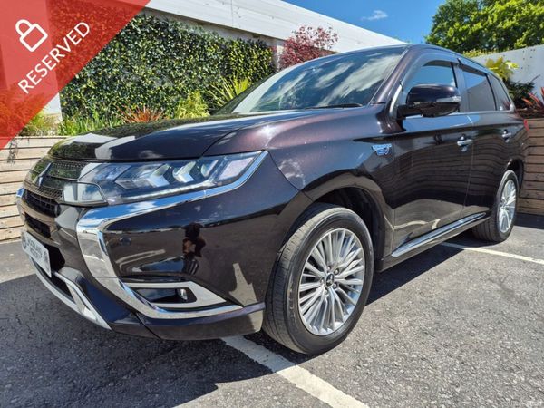 Mitsubishi Outlander SUV, Petrol Hybrid, 2020, Black