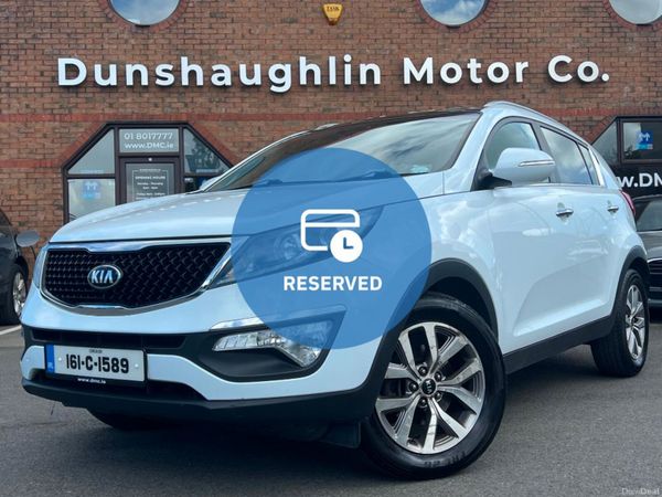 Kia Sportage MPV, Diesel, 2016, White