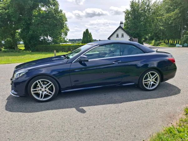 Mercedes-Benz E-Class Convertible, Diesel, 2016, Blue