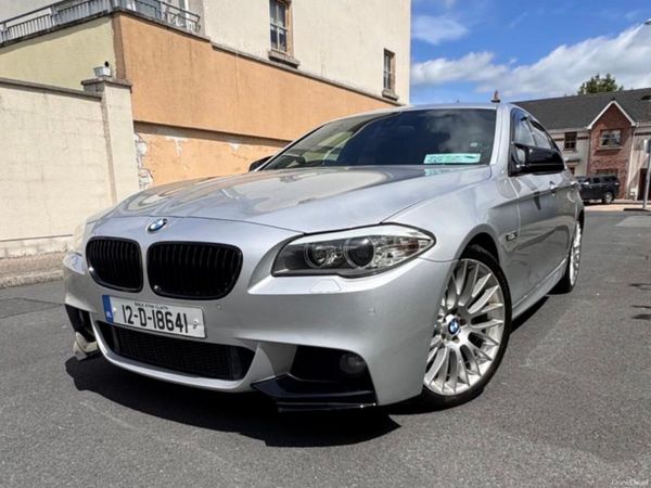 BMW 5-Series Saloon, Diesel, 2012, Silver