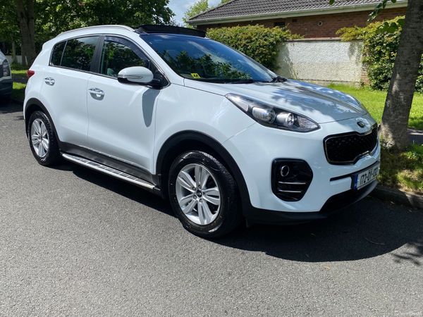 Kia Sportage SUV, Diesel, 2017, White