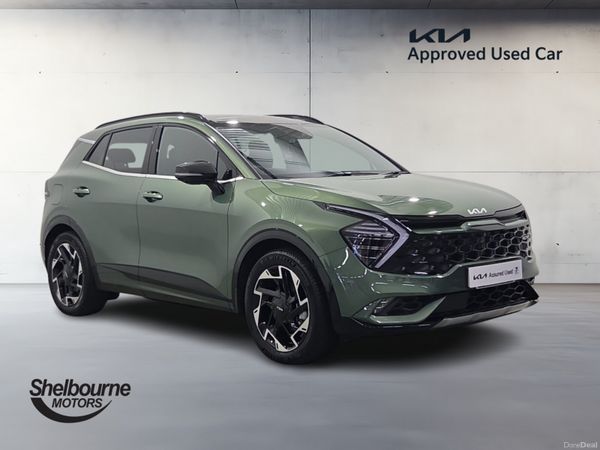 Kia Sportage Estate, Petrol Hybrid, 2025, Green