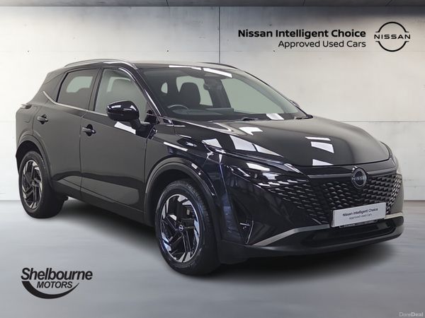 Nissan Qashqai Hatchback, Petrol, 2024, Black