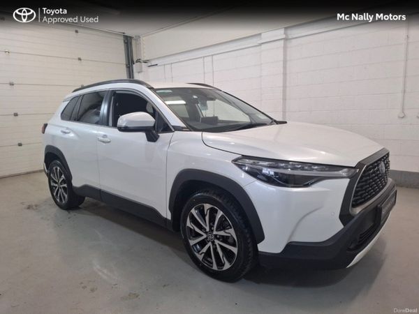 Toyota Corolla Cross Hatchback, Petrol Hybrid, 2023, White