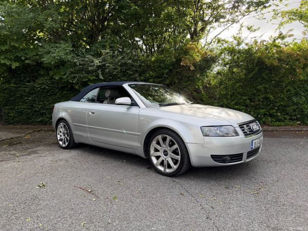 Audi A4 Convertible, Petrol, 2005, Silver