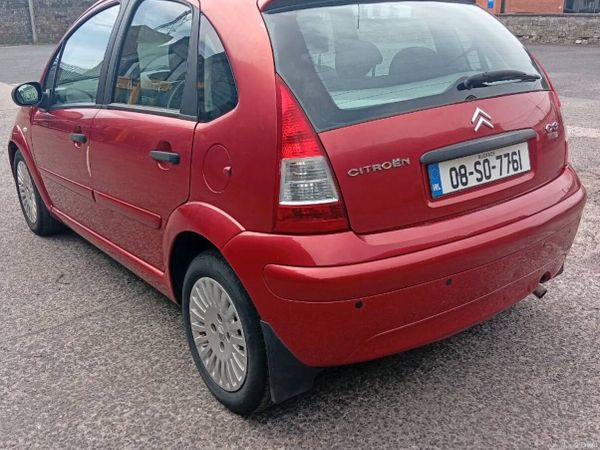 Citroen C3 Hatchback, Petrol, 2008, Red