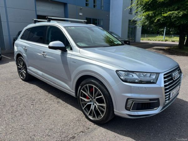 Audi Q7 SUV, Diesel Plug-in Hybrid, 2018, Silver
