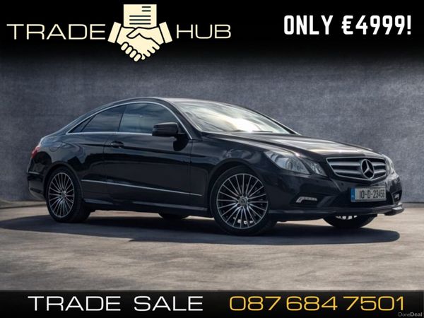 Mercedes-Benz E-Class Coupe, Diesel, 2010, Black
