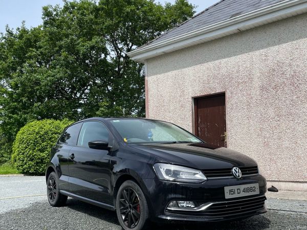 Volkswagen Polo Hatchback, Petrol, 2015, Black