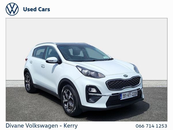 Kia Sportage SUV, Diesel, 2019, White