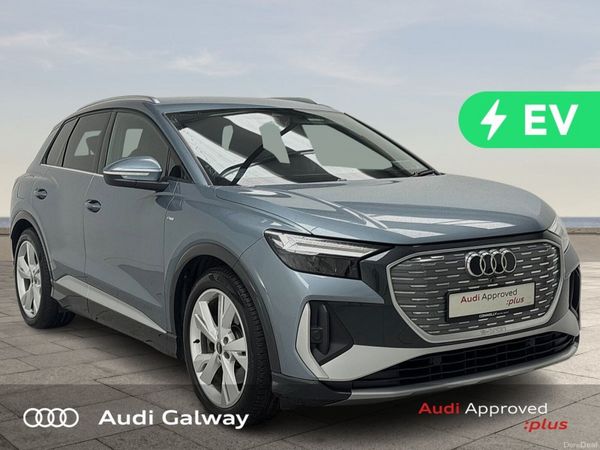 Audi Q4 e-tron SUV, Electric, 2023, Blue