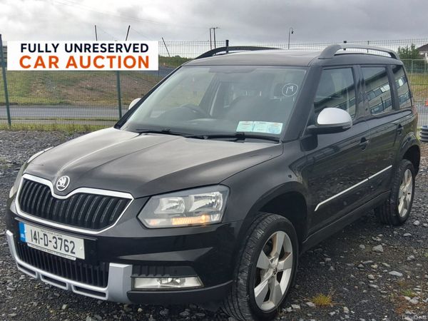 Skoda Yeti SUV, Diesel, 2014, Black