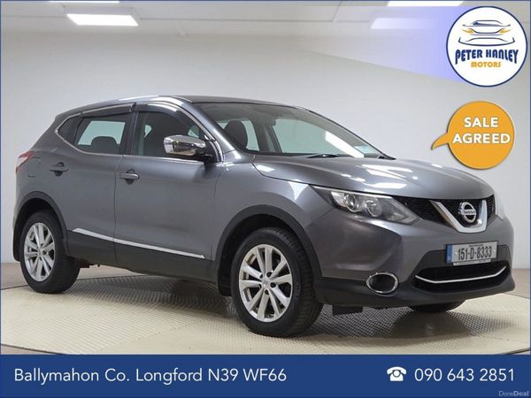 Nissan Qashqai Hatchback, Diesel, 2015, Grey