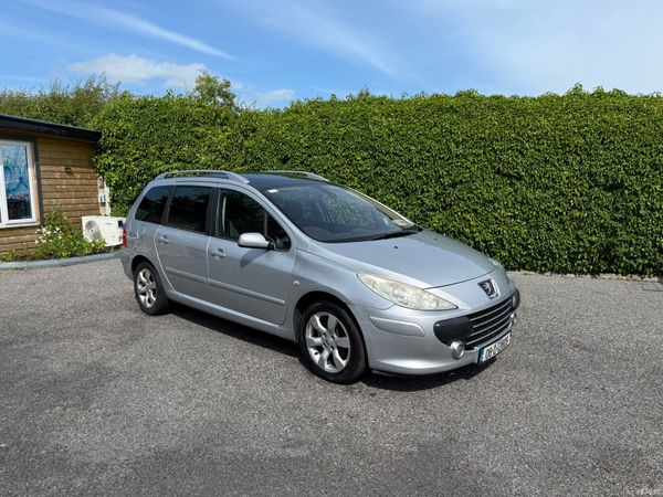 Peugeot 307 Estate, Diesel, 2008, Silver