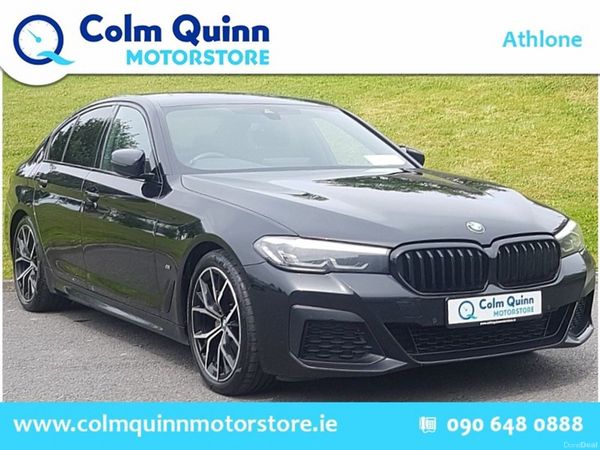 BMW 5-Series Saloon, Diesel, 2022, Black