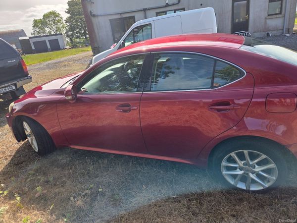 Lexus IS Saloon, Diesel, 2012, Red