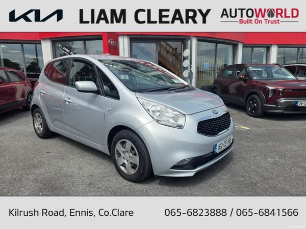 Kia Venga MPV, Petrol, 2016, Silver