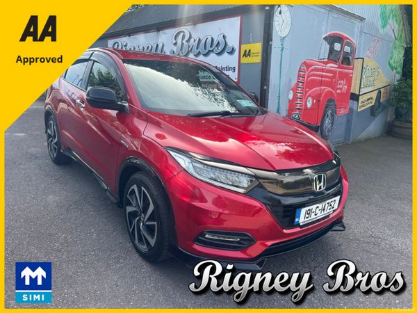 Honda Vezel Estate, Petrol Hybrid, 2019, Red