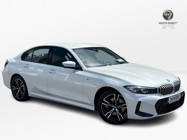BMW 3-Series Saloon, Petrol Hybrid, 2024, White