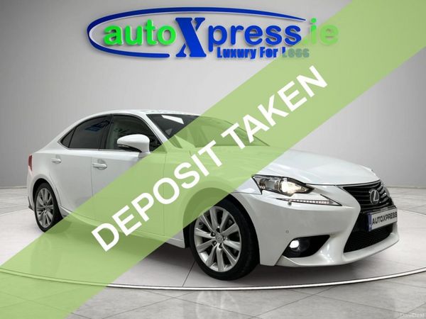 Lexus IS Saloon, Petrol Hybrid, 2015, White