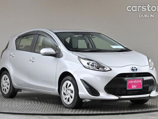 Toyota Aqua Hatchback, Petrol Hybrid, 2021, Silver