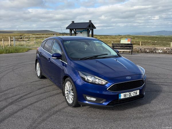 Ford Focus Hatchback, Diesel, 2016, Blue
