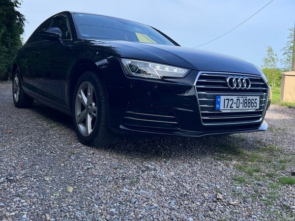 Audi A4 Saloon, Diesel, 2017, Black