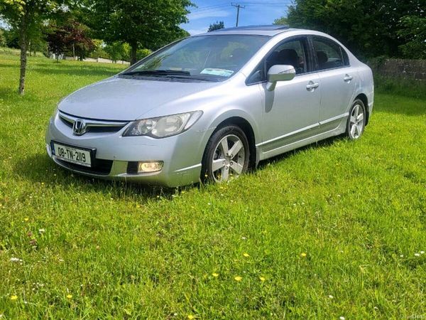 Honda Civic Saloon, Petrol, 2008, Grey