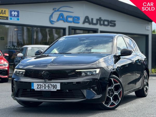 Opel Astra Hatchback, Petrol Hybrid, 2023, Black