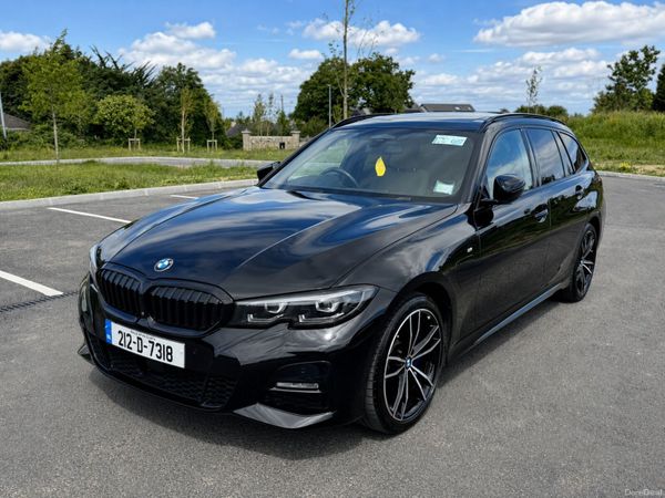 BMW 3-Series Estate, Petrol Plug-in Hybrid, 2021, Black