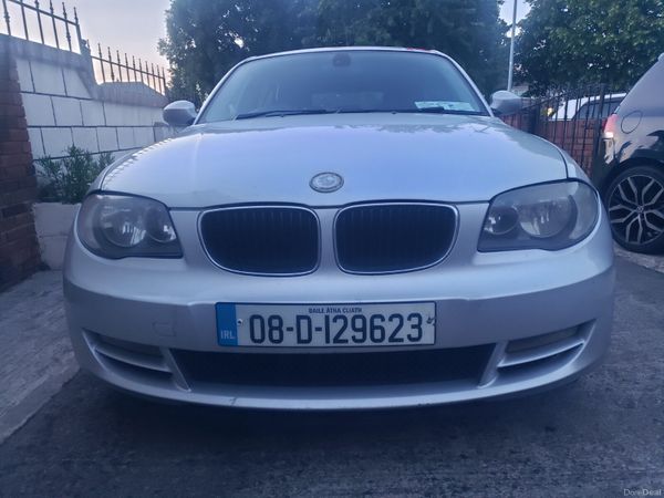 BMW 1-Series Hatchback, Diesel, 2008, Silver
