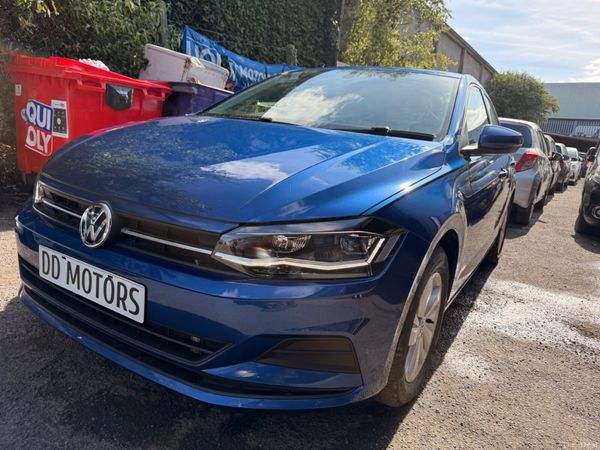 Volkswagen Polo Hatchback, Petrol, 2020, Blue
