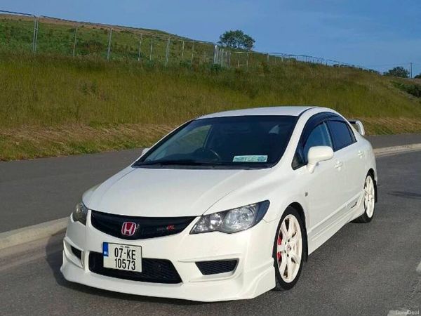 Honda Civic Saloon, Petrol, 2007, White