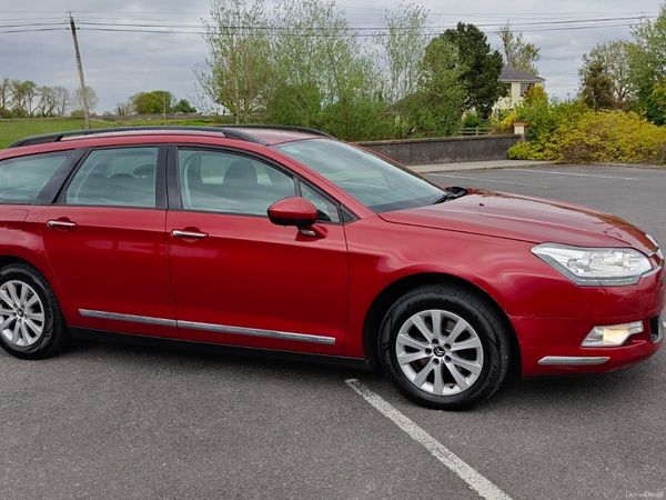 Citroen C5 Estate, Diesel, 2012, Red
