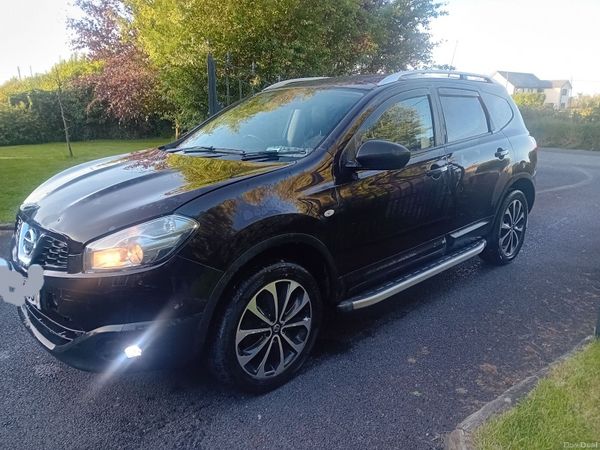 Nissan Qashqai+2 Hatchback, Diesel, 2012, Black