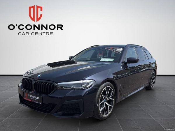 BMW 5-Series Estate, Diesel, 2021, Black