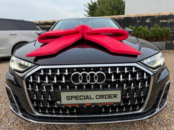 Audi A8 Saloon, Petrol Hybrid, 2024, Black