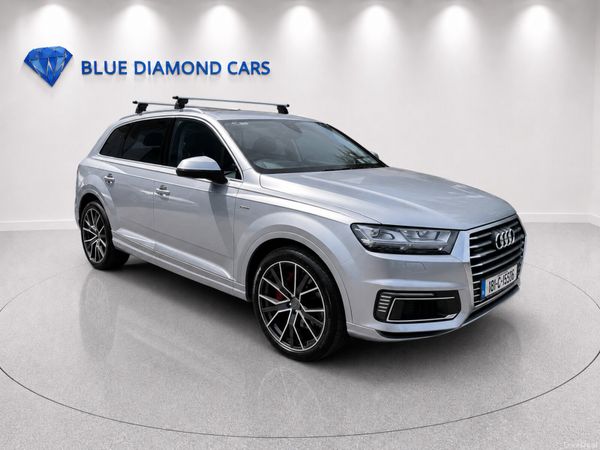 Audi Q7 SUV, Diesel Plug-in Hybrid, 2018, Silver